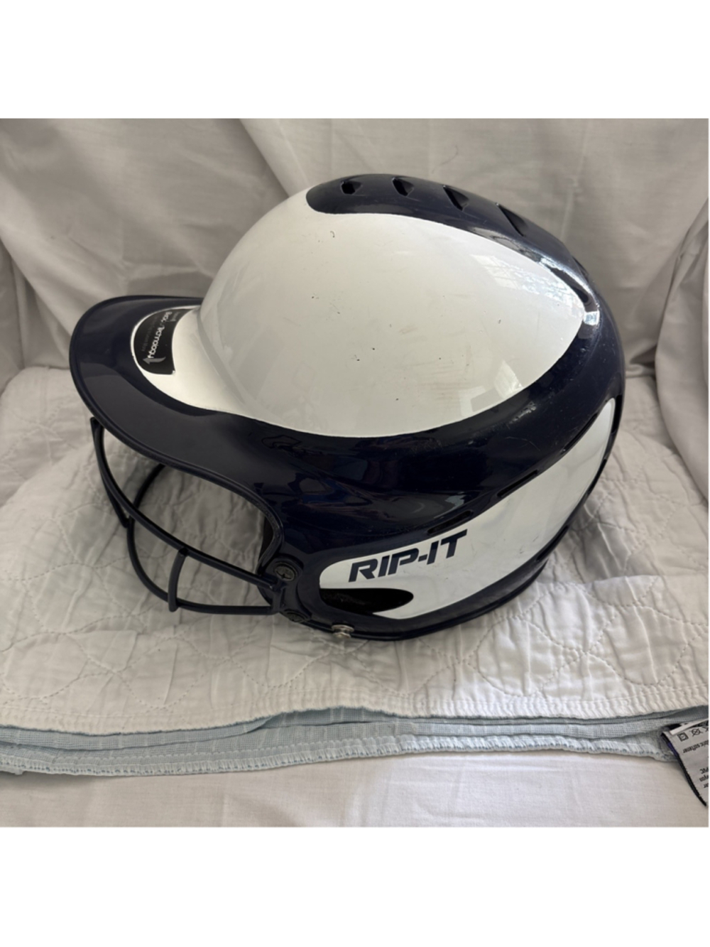 Rip-It Black-out Technology S/M 61/4-67/8 Full Face Softball Batting Helmet